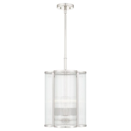 Quoizel Aster 4-Light Polished Nickel Mini Pendant ASR1512PK